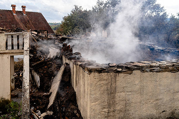 Professional Fire Damage Removal technician working in Wyoming, MN